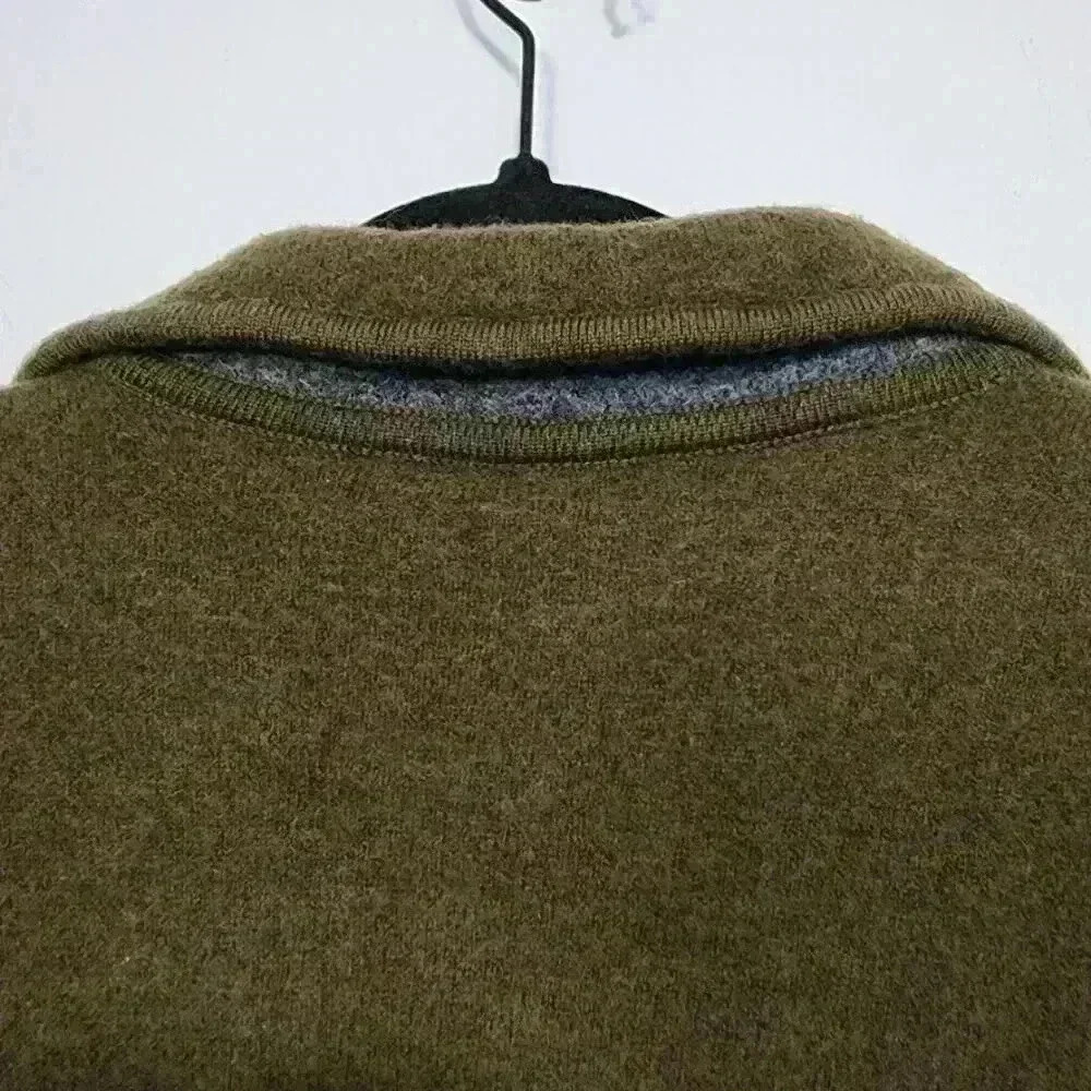 MADEWELL☆Camden Sweater-Coat Heather Elm Size M - Picture 7 of 12